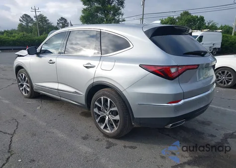 2024 Acura Mdx Technology Package из США, поврежденный, VIN 5J8YD9H40RL007899